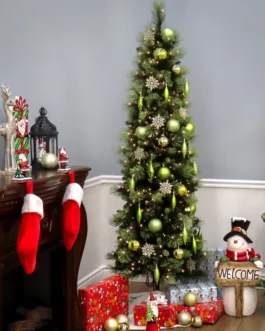 Carolina Artificial Pine Christmas Tree with Lights