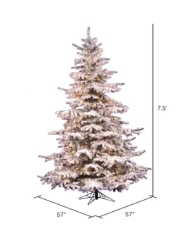 Sierra Artificial Fir Christmas Tree with Lights