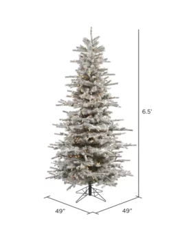 Sierra Artificial Spruce Christmas Tree with Lights